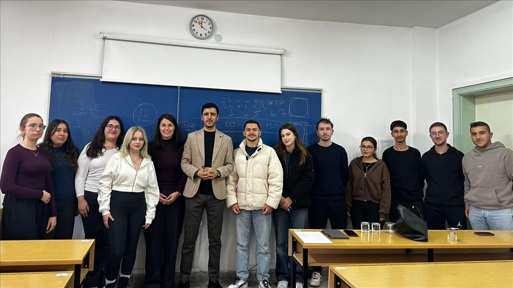 Benli Geri Dönüşüm A.Ş.'den Halil İbrahim Tekin, Lojistik Programı Öğrencilerimizle Bir Araya Geldi