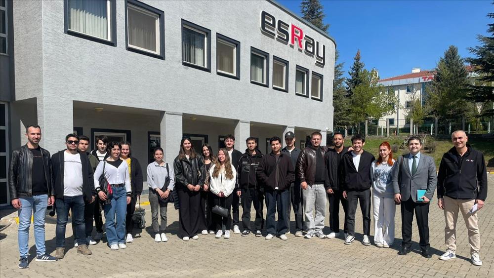 ESRAY Makine'ye Teknik Gezi Düzenlendi