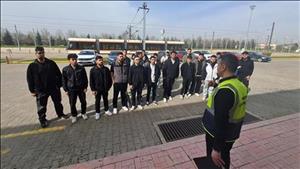 Raylı Sistemler Yol Teknolojisi Programı Öğrencilerimiz ESTRAM'da Saha Uygulaması Gerçekleştirdi