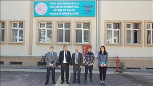 Eskişehir Demiryolu Eğitim ve Sınav Merkezi Müdürlüğü Ziyaret Edildi